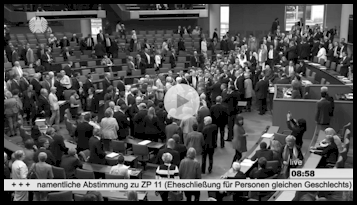 Bundestag Abstimmung Ehe für alle
