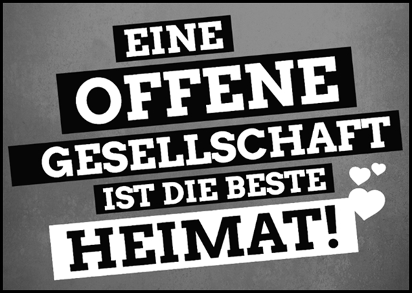 Die Grünen Wahlplakat Heimat (Nds. Landtagswahl 2017)