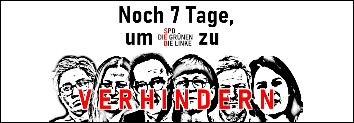 Noch 7 Tage