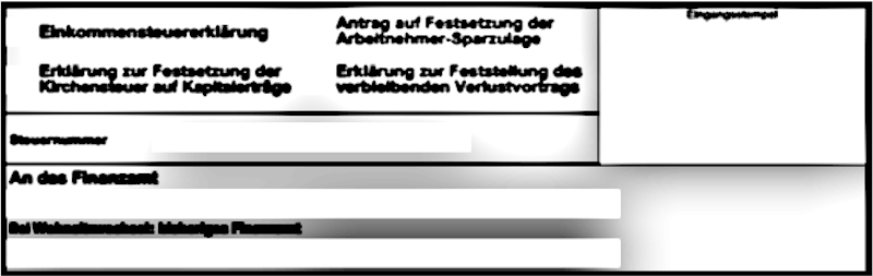 Diskriminierende Steuerformulare